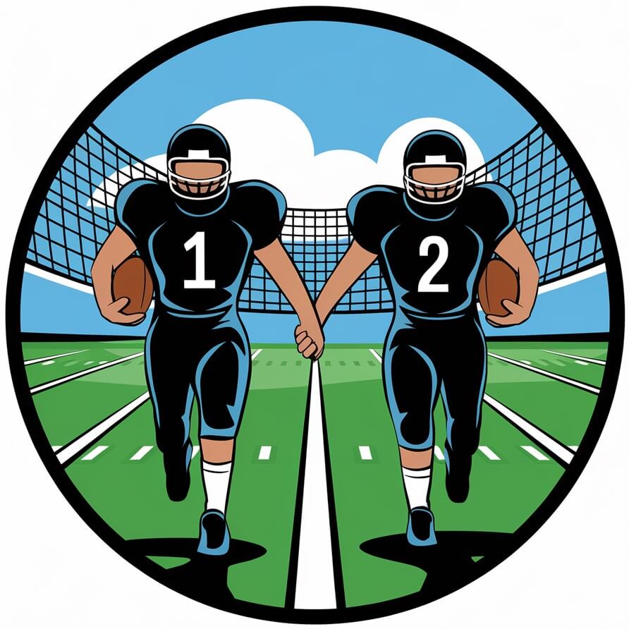 Backfield Buddies Badge